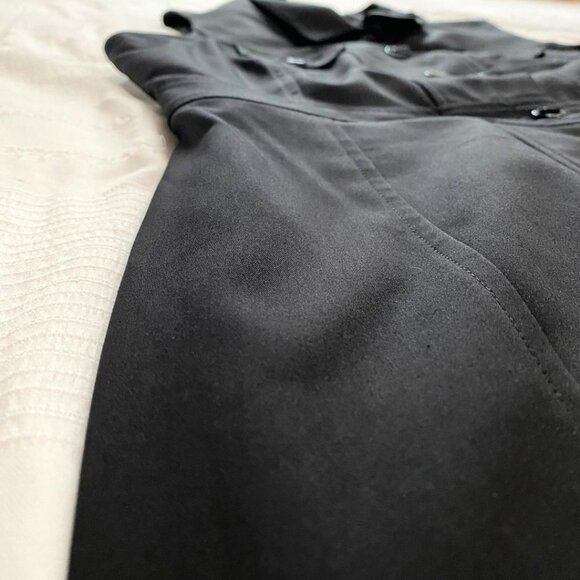 Calvin Klein Black Midi Dress Timeless Elegance - Picture 6 of 8